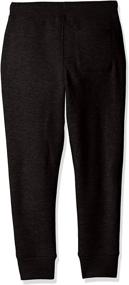 img 1 attached to Comfy and Stylish: French Toast Boys' Fleece Jogger – Perfect for Active Play!