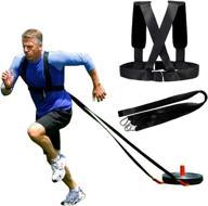 🏋️ enhanced xccme tire pulling harness: adjustable padded shoulder strap for fitness resistance training workout логотип