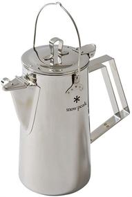 img 4 attached to 🔥 Stainless Steel Upright Kettle for Men - Snow Peak Brand