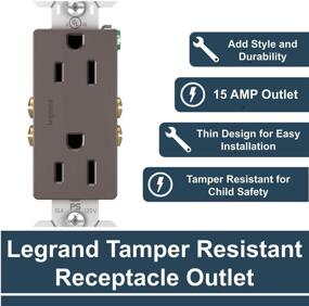 img 3 attached to Legrand Seymour Radiant 885TRCC8 Tamper Resistant