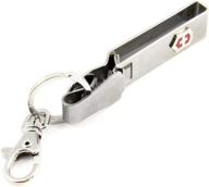 convenient and sturdy victorinox stainless steel belt hanger key fob logo