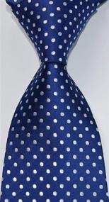 img 2 attached to Geotae Zerun Classic Necktie: Elevate Your Style with a Bright Touch