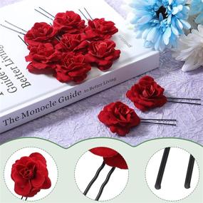 img 2 attached to Elegant Bridesmaids Wedding Hairpin Accessories