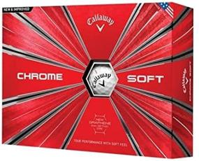 img 1 attached to 🏌️ Prior Generation Callaway Chrome Soft Golf Balls - One Dozen