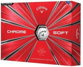 img 2 attached to 🏌️ Prior Generation Callaway Chrome Soft Golf Balls - One Dozen