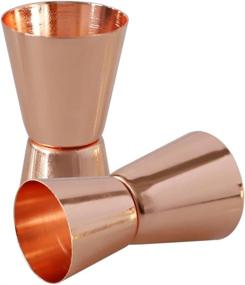 img 2 attached to 🍸 TNCO Rose Gold Cocktail Shaker Set: Stylish Bartender Tools - Shaker, Strainer, Jigger, Mixer Spoon (Rose Gold, 26OZ(750ml))