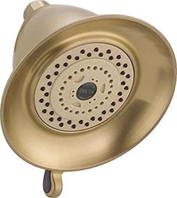 img 2 attached to 🚿 Enhanced Delta RP34355CZ Showerhead with Touch-Clean Technology and 3-Setting Function in Elegant Champagne Bronze Finish