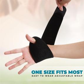 img 2 attached to Wrist Support Brace 2 Pack