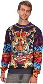 img 3 attached to 🎄 Hilarious Cat Ugly Christmas Sweater: Festive Fun for Men, Women, and Teens