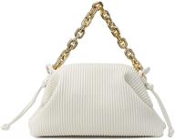 dumpling shoulder designer handbag crossbody logo