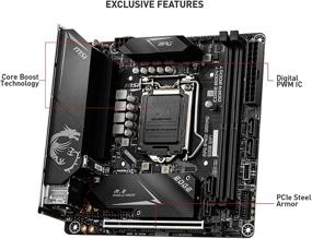 img 2 attached to MSI Gaming Motherboard Mini ITX Renewed Computer Components