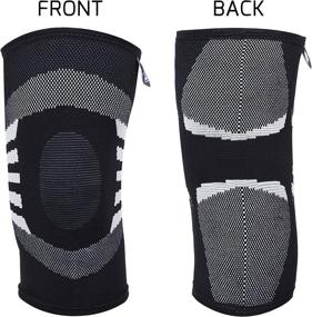 img 1 attached to 🦵 Arthritis Knee Compression Sleeves - Enhanced Support for Prevention & Recovery (1 Pair)