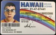 🚗 fun nmlid mclovin driver's license - personalized, novelty id for sale logo