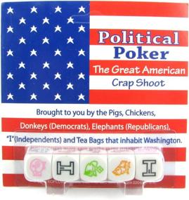 img 1 attached to Koplow Games Political Poker Dice