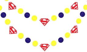 img 4 attached to Gifttoys Superman Garland Birthday Wedding