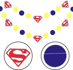 img 2 attached to Gifttoys Superman Garland Birthday Wedding