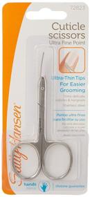 img 1 attached to Precision Cuticle Scissors: La Cross Fine Tip Ultra-Thin Tips 72823 - Perfect for Detailed Nail Care