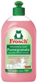 img 2 attached to Frosch Natural Dishwashing Detergent Pomegranate