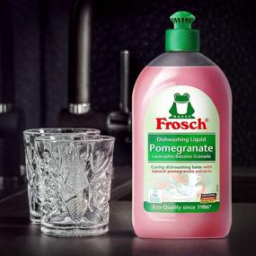 img 3 attached to Frosch Natural Dishwashing Detergent Pomegranate