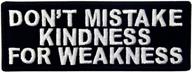 👕 embtao kindness vs. weakness embroidered iron on sew on patch - don't miss out! logo