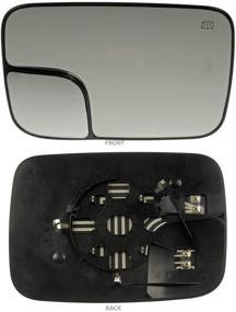 img 1 attached to 🔥 Dorman 56277: High-Performance Heated Door Mirror Glass for Dodge Models - Passenger Side