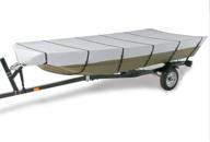 🚤 high-quality 300d jon boat cover: goodsmann heavy duty - fits 16ft long boats, beam width up to 75'' (model 9921-0152-23) логотип
