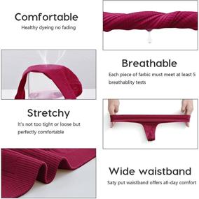 img 2 attached to Dlala Womens Breathable Panties Underwear Women's Clothing and Lingerie, Sleep & Lounge