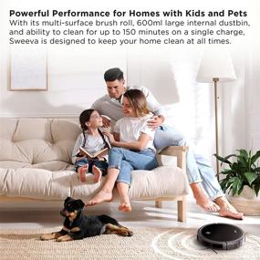 img 1 attached to TCL Medium Pile Boundary Included 🧹 Self Charging: Efficient Robotic Vacuum Cleaner for Carpets