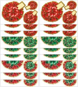 img 4 attached to Bowdacious Gift Bows Christmas Self Adhesive Gift Wrapping Supplies
