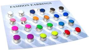 img 3 attached to 👂 DesignedDazzle Surgical Medical Earrings: Hypoallergenic Jewelry for Girls - Stylish & Safe!