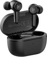 🎧 tronsmart apollo air true wireless earbuds with 6 mics: active noise cancelling, hybrid anc, ip45 waterproof, bluetooth 5.2, 20hrs playtime logo