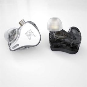 img 2 attached to 💫 KZ DQ6 Earphone: High-Performance 3DD Bass HiFi Earbuds with Noise Cancelling & Mic - Silver