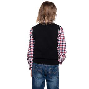 img 2 attached to 👕 Benito Benita V Neck Sweater: Stylish Boys' Uniform Clothing