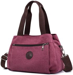 img 4 attached to Chikencall Handbags Crossbody Compartment Shoulder Women's Handbags & Wallets for Hobo Bags