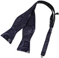 premium dan smith men's self-tied bow tie set: fashion patterns microfiber supplier with box logo