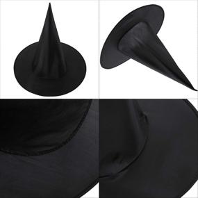 img 3 attached to Packs Halloween Witch Costume Accessory