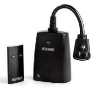 decker wireless outdoor grounded outlets logo