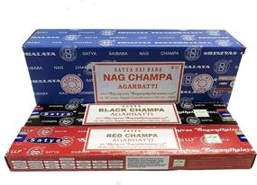 img 3 attached to 🔥 Satya Bangalore Nag Champa Incense Sticks - 250g with Red Champa & Black Champa - Bundle Deal!