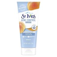 🧼 st. ives oil-free salicylic acid acne control face scrub 6 oz - deep exfoliating & acne preventing formula for smooth, glowing skin with 100% natural exfoliants logo