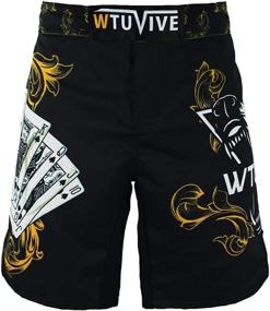 img 3 attached to WTUVIVE Shorts Training Boxing Trunks