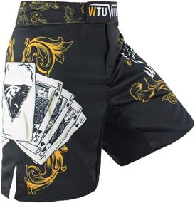 img 2 attached to WTUVIVE Shorts Training Boxing Trunks