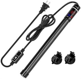 img 4 attached to UPLY 500W Submersible Aquarium Heater - 500 Watt Titanium Fish Tank Heater with External Temperature Controller for 60-95 Gallon Tanks