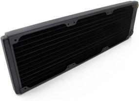 img 1 attached to 💦 XSPC TX360 Ultra Thin Radiator, Triple Fan, Black - 120mm x 3 Enhanced SEO