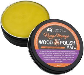 img 4 attached to Kango Mango Wood Polish-Mate: The Ultimate Natural Wood Polish for All Wood Types (3.5oz)