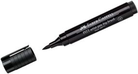 img 1 attached to Faber Castell Pitt Brush Artist Black