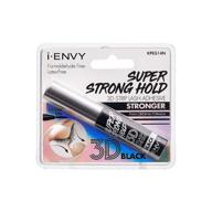 💋 kiss strip eyelash adhesive with aloe - black: boost your beauty with ienvy logo