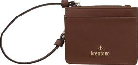 img 3 attached to BRENTANO Saffiano Leather Credit Wristlet Women's Handbags & Wallets