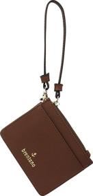 img 2 attached to BRENTANO Saffiano Leather Credit Wristlet Women's Handbags & Wallets