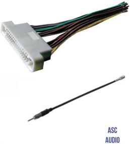 img 1 attached to 🔌 ASC Audio Wire Harness & Antenna Adapter for Buick LeSabre, Oldsmobile Aurora, Pontiac Bonneville (2000-2006): Aftermarket Radio Installation without Factory Bose/Amp