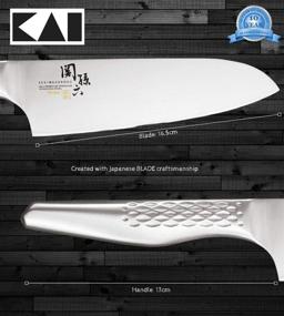 img 3 attached to Ножи для кухни Santoku Shell Magoroku